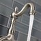 Kingston Brass KS7978AL English Country Bathroom Bridge Faucet, Brushed Nickel KS7978AL - alternate 2